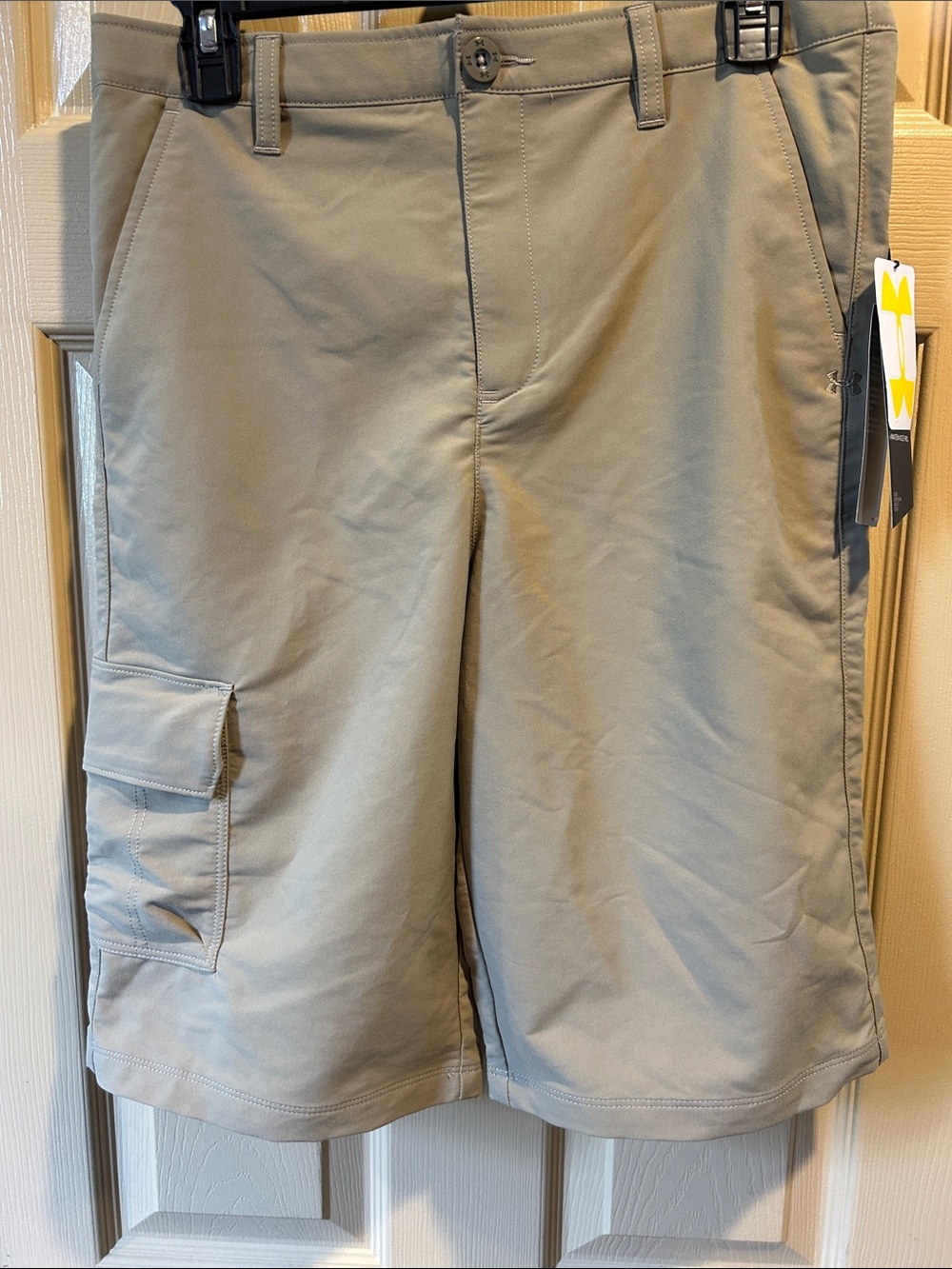 Under Armour Boys' Khaki Performance Cargo Shorts